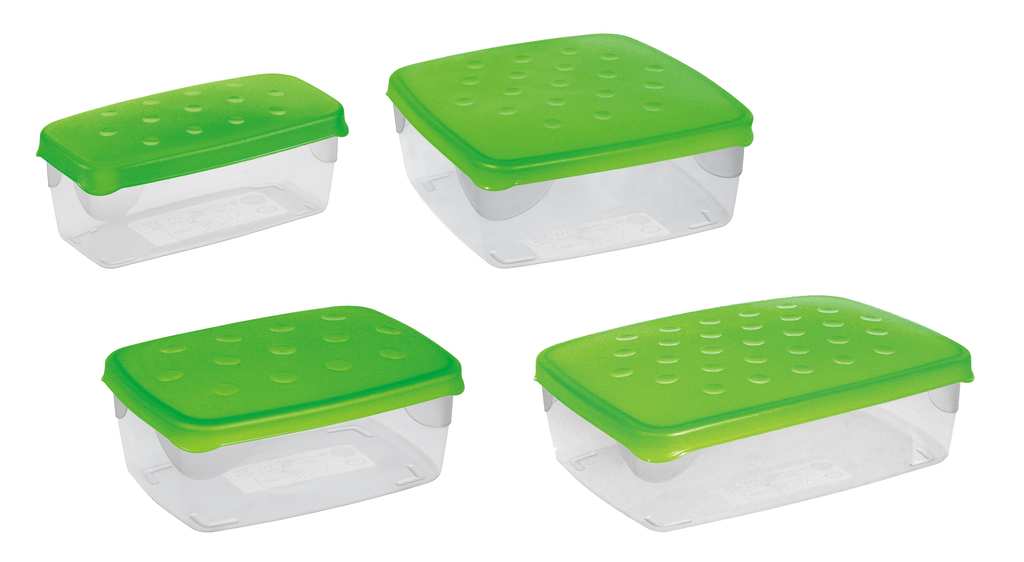 CONTENITORE FREEZER-MICROONDE cm. 20x15x8 h lt. 1,3 mod. Medio FV33540 