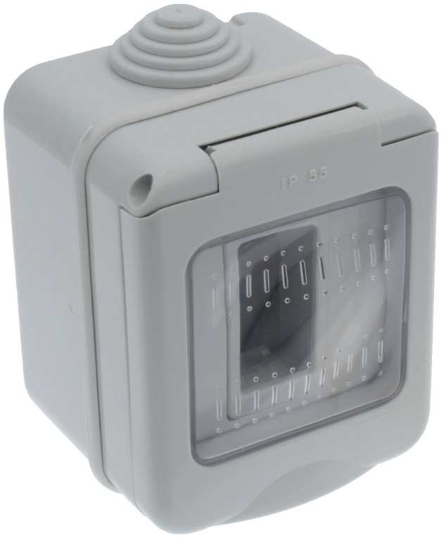 CONTENITORE DA ESTERNO IP55 col. Grigio 1 posto FV51978 