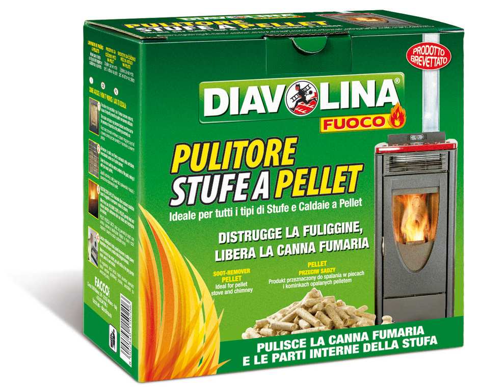 Diavolina PELLET SPAZZACAMINO FV31339 Diavolina