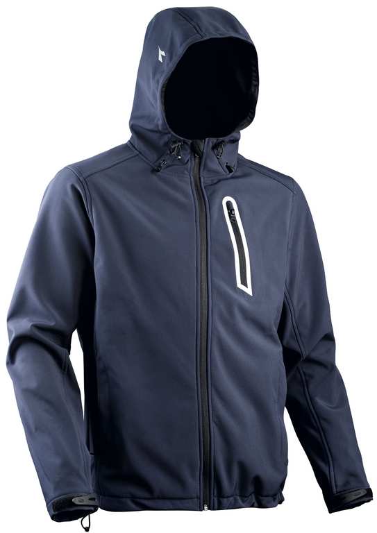 Diadora GIUBBINO SOFTSHELL SAIL Col. Blu Mis. XL FV34455 Diadora