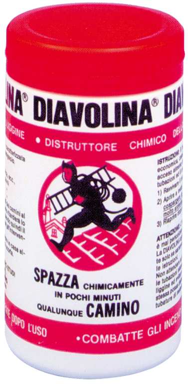 Diavolina SPAZZACAMINO CHIMICO gr. 270 FV9956 Diavolina