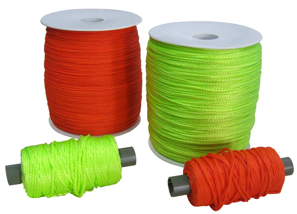 FILO PER EDILIZIA STABILIZZATO AI RAGGI UV col. Arancio alta visibilità mt. 250 FV30406 