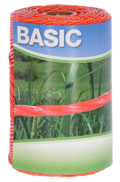 FILO ELETTRIFICATO TONDO PER RECINTO BASIC ARANCIONE mt. 250 fili 3 FV48048 