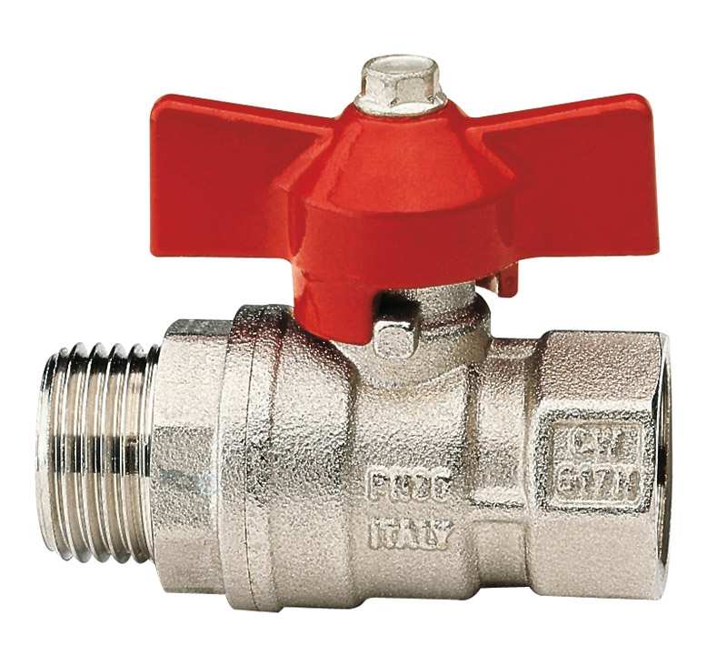 Itap VALVOLA A SFERA VIENNA IN OTTONE M/F Art. 119 mis. 3/4 FV11104 Itap