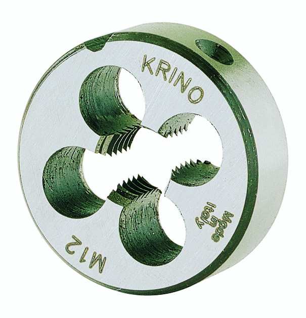 Krino FILIERA TONDA  mm. 8x1,25 - Ø x spessore mm. 25,4x9 FV27497 Krino