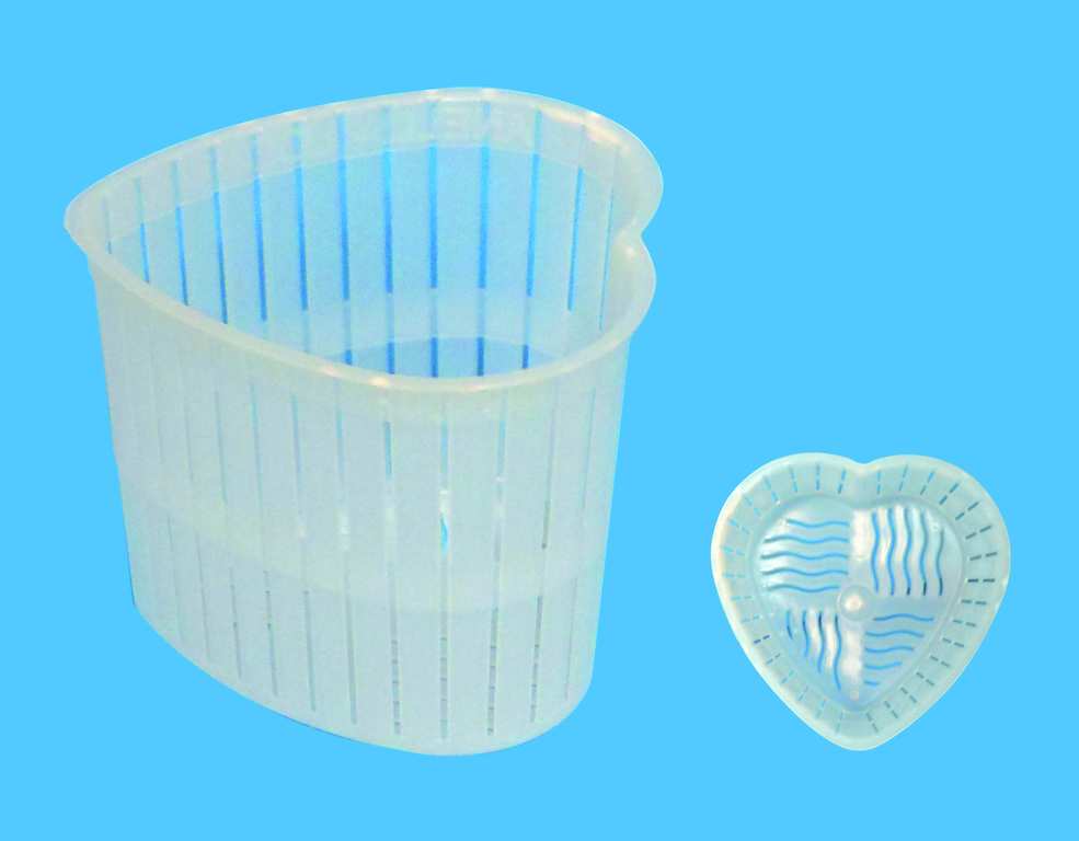 FORMA PER FORMAGGIO E RICOTTA CUORE Ø cm. 6x6,5x5 h capacità gr. 80 FV33883 
