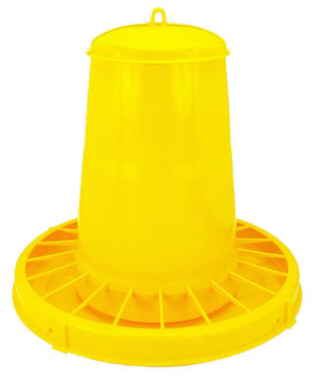 MANGIATOIA TRAMOGGIA PER POLLI CON ANTISPRECO Ø cm. 42x47 h  lt. 20 (kg. 15)  FV30718 