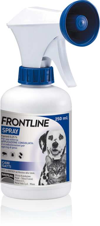 Frontline ANTIPARASSITARIO PER CANI E GATTI SPRAY ml. 250 FV33705 Frontline