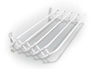 Gimi STENDIBIANCHERIA DA PARETE BRIO SUPER 120 cm. 120x43x23 h Stenditura mt. 6 FV21840 Gimi