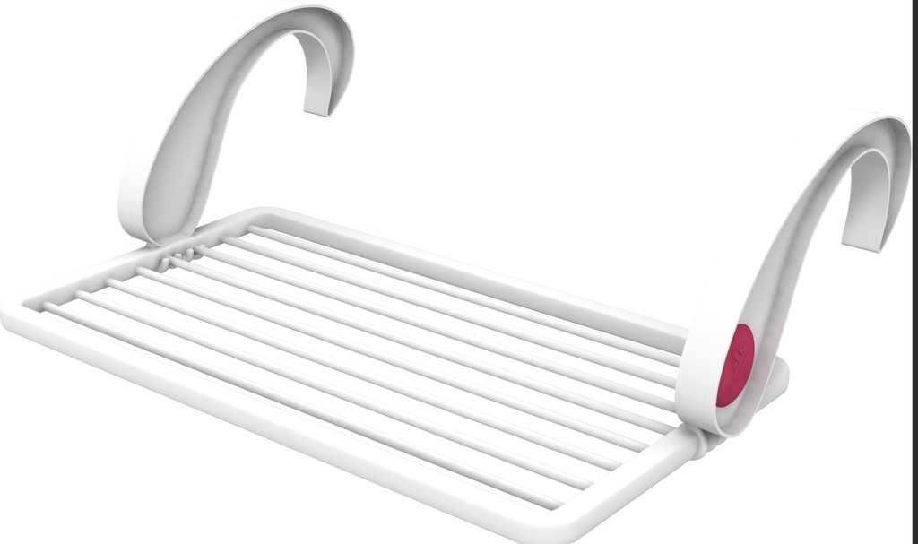 Gimi STENDIBIANCHERIA DA BALCONE VIRGOLA cm. 96x50x30 h Stenditura mt. 10 FV38035 Gimi