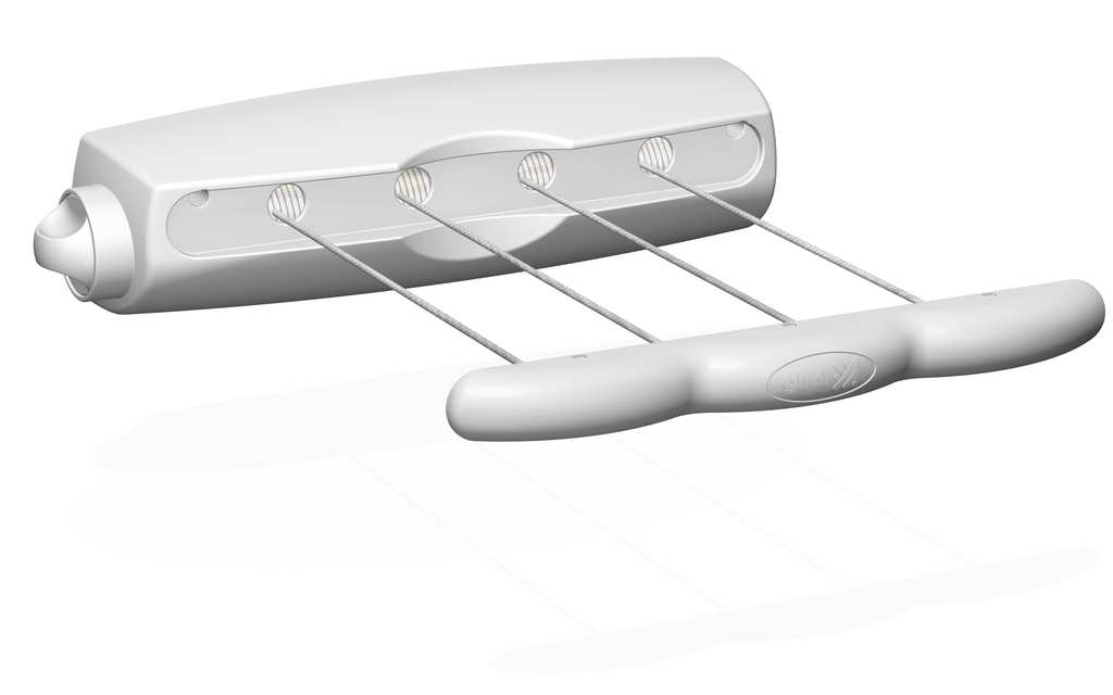 Gimi STENDIBIANCHERIA DA PARETE ROTOR 4 cm. 30x360x8 h Stenditura mt. 14 FV38039 Gimi