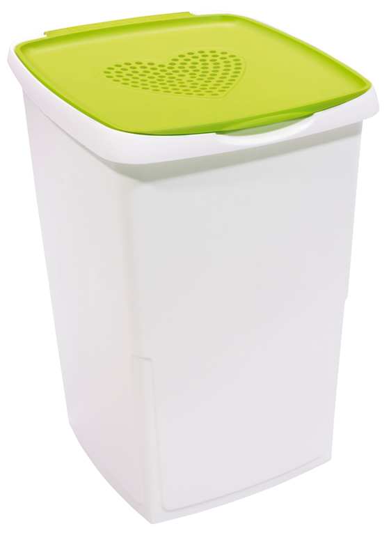 Giò Style PORTABIANCHERIA LOVE Lt. 45 - cm. 37x36x53 h col. Verde FV51554 Gio' Style