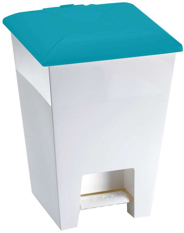 Giò Style PATTUMIERA BAGNO LOVE Lt. 6 - cm. 21x19,5x29,5 h col. Azzurro FV51559 Gio' Style