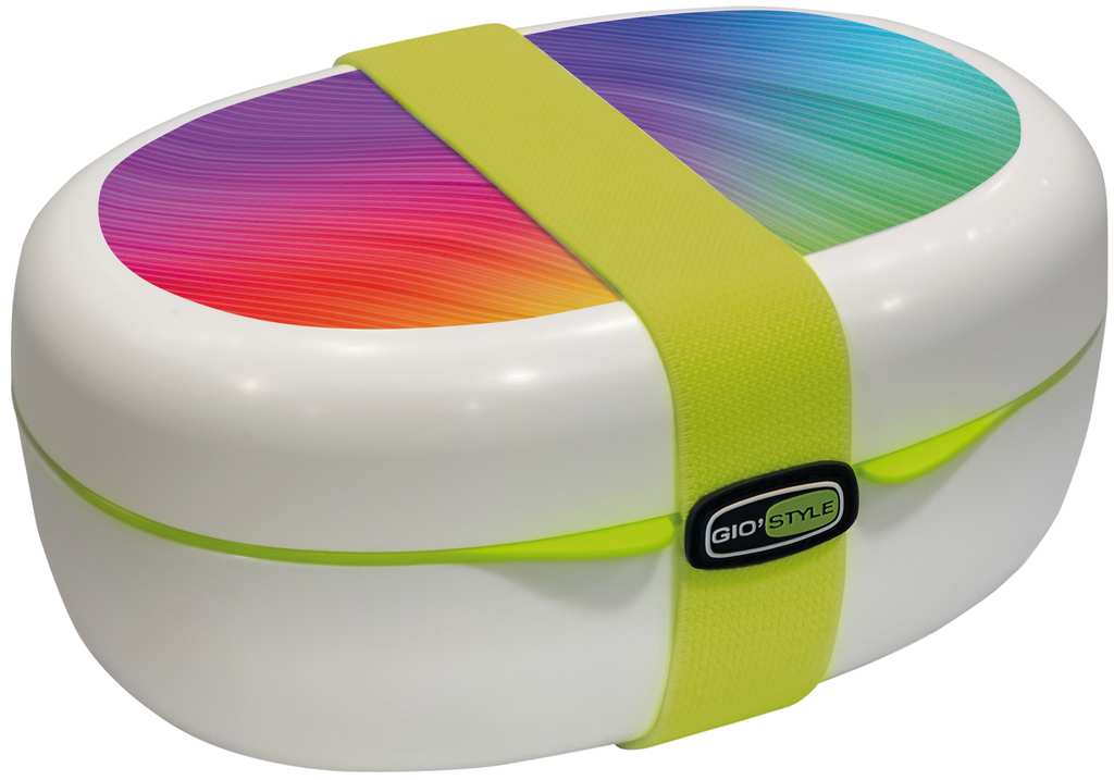 Giò Style CONTENITORE X-FOOD JOY Lt. 1,3 - cm. 19x14,5x8,5 h col. Assortiti FV51570 Gio' Style