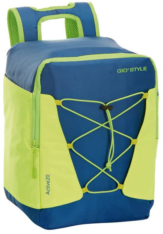 Giò Style ZAINO TERMICO ACTIVE Lt. 20 - cm. 26,7x22x36,7 h col. Blu/Verde FV51574 Gio' Style