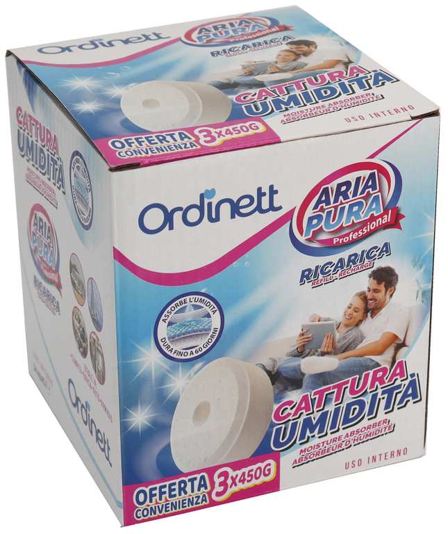 Giò Style Ordinett RICARICA PASTIGLIA 450 GRAMMI NEUTRO PZ.3 FV51693 Ordinett