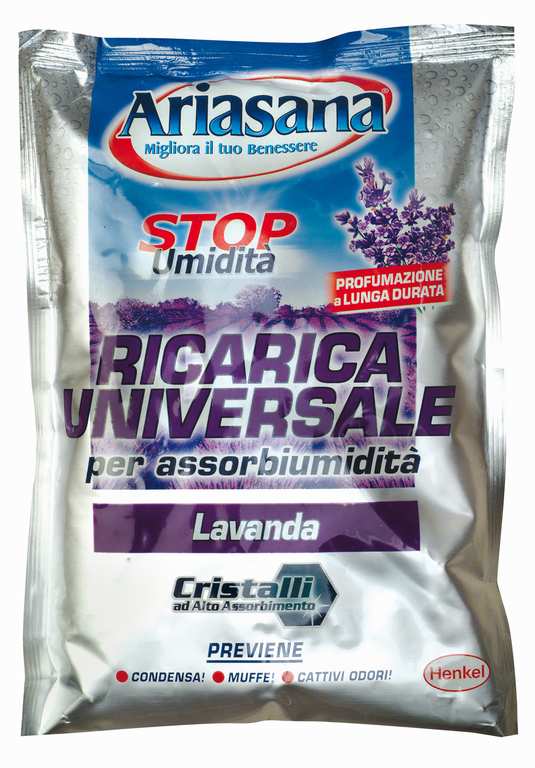 Henkel RICARICA PER ASSORBIUMIDITÀ ARIASANA 450 gr. Lavanda FV28718 Henkel