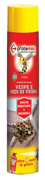 INSETTICIDA SPRAY VESPE E NIDI DI VESPA Ml.750 FV33223 