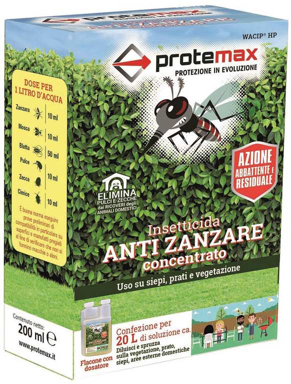 INSETTICIDA ANTIZANZARE CONCENTRATO ml. 200 FV57588 