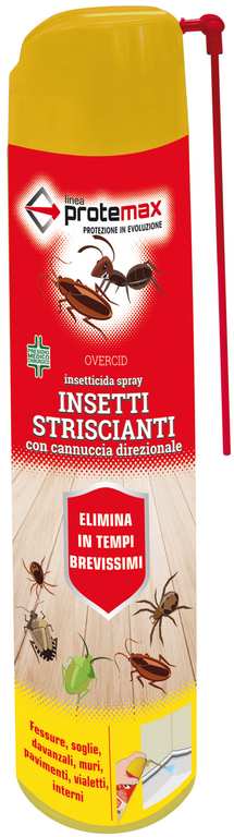 INSETTICIDA SPRAY INSETTI STRISCIANTI ml. 500 con cannuccia FV57594 