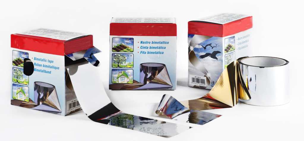 NASTRO BIMETALLICO  mm. 70x100 mt. FV40444 