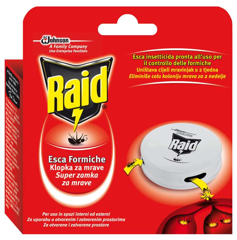 Raid ESCA INSETTICIDA PER FORMICHE FV35880 Raid