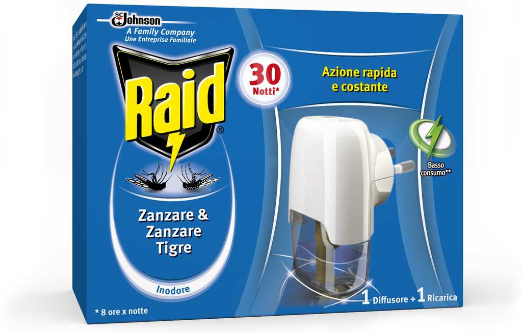 Raid RICARICA LIQUIDA 30 NOTTI FV37050 Raid
