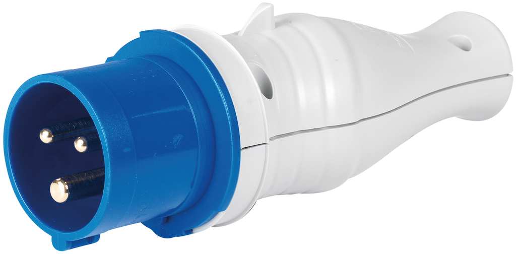 Rosi ADATTATORE INDUSTRIALE 1821 spina schuko pressofusa - IP44 (Terra Laterale) FV56933 Rosi