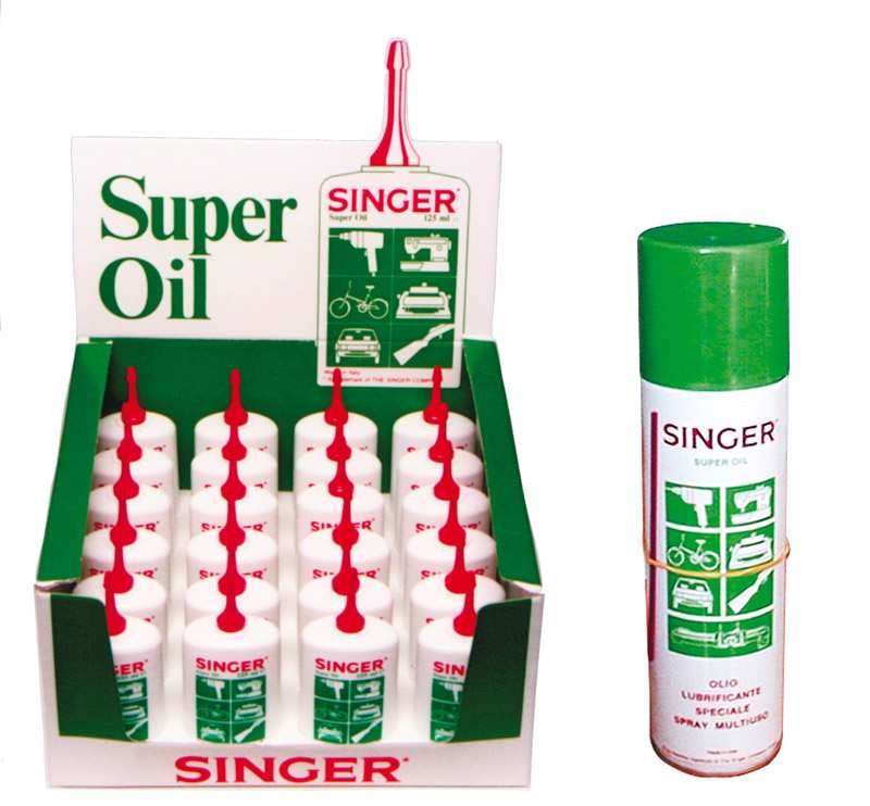 Singer SPRAY OLIO MULTIUSO SUPEROIL  ml. 250 FV17156 Singer