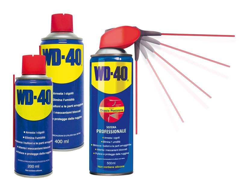 SPRAY LUBRIFICANTE WD-40 vaporizzatore a doppia azione ml. 500 (in display) FV26154 