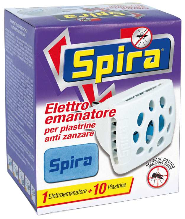 Spira ELETTROEMANATORE + 10 PIASTRINE FV50431 Spira