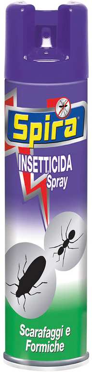 Spira INSETTICIDA SPRAY SCARAFAGGI E FORMICHE ml.  400 FV50434 Spira