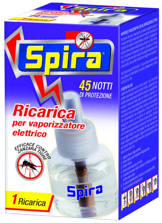Spira RICARICA LIQUIDA PER ELETTROEMANATORE 45 NOTTI FV50435 Spira