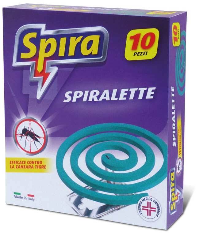 Spira SPIRALI ANTIZANZARE 10 PZ. FV50437 Spira