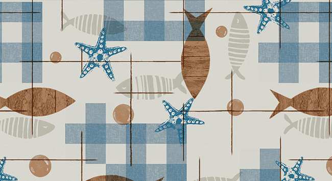 TAPPETO MULTIUSO IN PVC AQUAMAT 4072-1 Rotolo cm.65 (H) x 15 mt (L). FV52302 