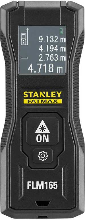 Stanley RILEVATORE DI DISTANZE METRO LASER FATMAX FLM165  mt.50 FV54626 Stanley