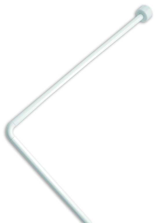 TELAIO ANGOLARE PER TENDE DOCCIA IN BLISTER col. Bianco cm.  80x80x80 FV28659 