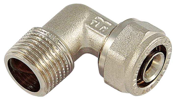 Tiemme RACCORDO PER TUBO MULTISTRATO curvo maschio mis. 16x1/2 FV28977 Tiemme