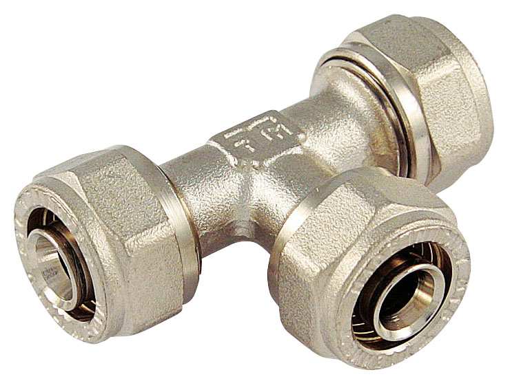 Tiemme RACCORDO PER TUBO MULTISTRATO a T mis. 16x16x16 FV28982 Tiemme