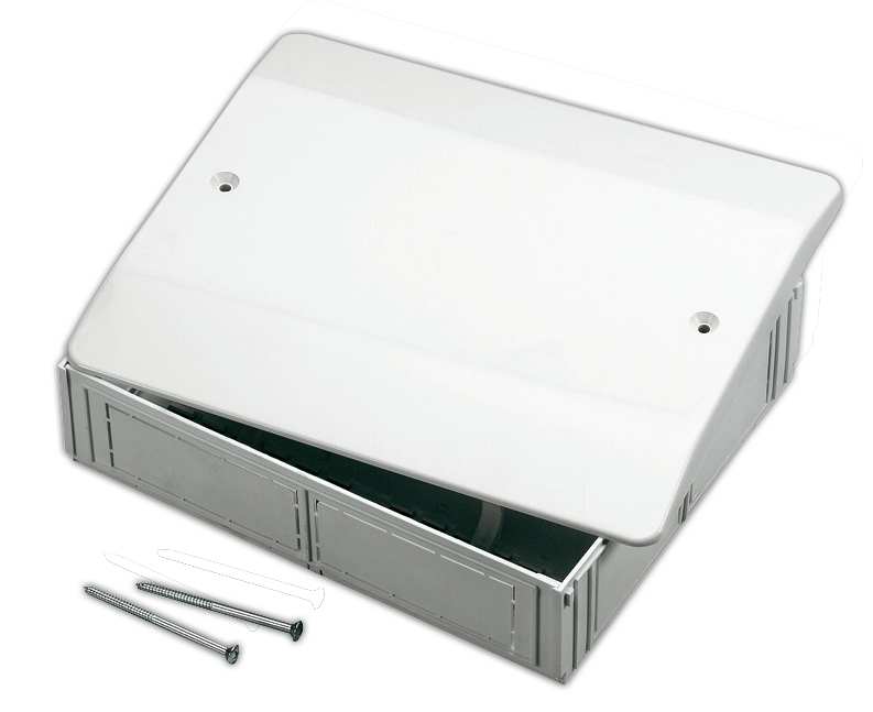 Tiemme CASSETTA PER COLLETTORI DI DISTRIBUZIONE UNIVERSALE  cm. 40x25x8 h FV36595 Tiemme