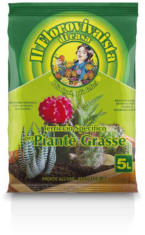 TERRICCIO PER PIANTE GRASSE lt. 5 FV52738 