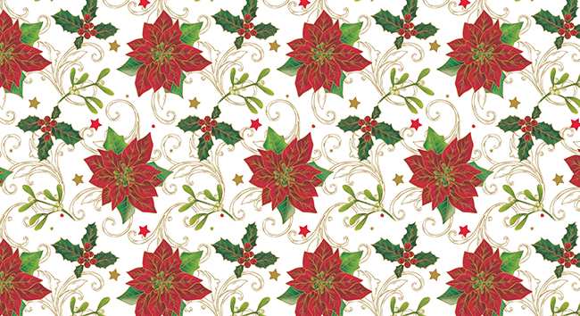 TOVAGLIATO IN PVC FANTASTIK LINEA NATALIZIA 847-3  Rotolo cm.140 (H) x 20 mt (L) FV53840 