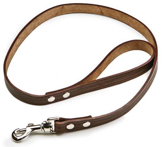 Utilia Pet GUINZAGLIO IN CUOIO EXTRA STAMPATO cm. 110x2,0 col. Assortiti FV30991 Utilia Pet