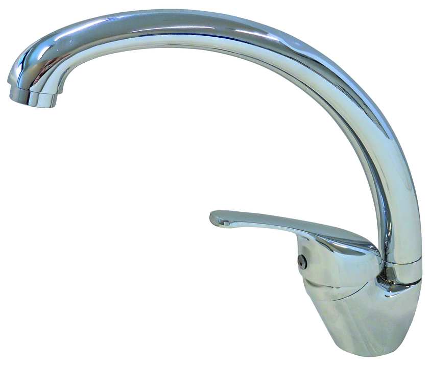 Utilia MISCELATORE LAVELLO A CANNA ALTA CALIPSO FV32409 Utilia