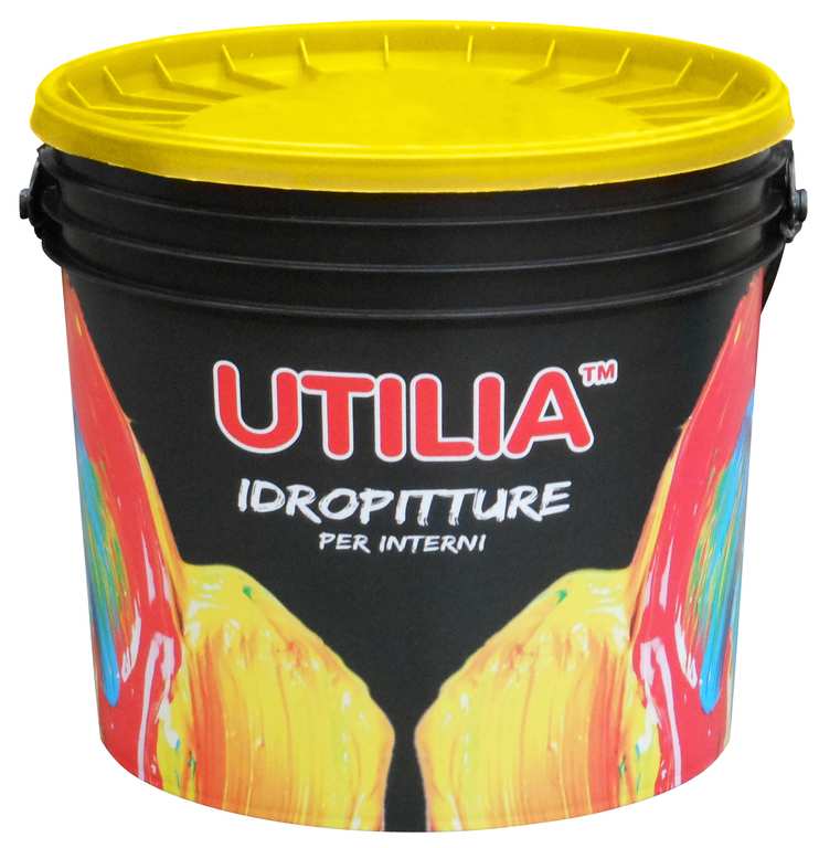 Utilia IDROPITTURA LAVABILE col. Bianco lt. 4 FV44834 Utilia