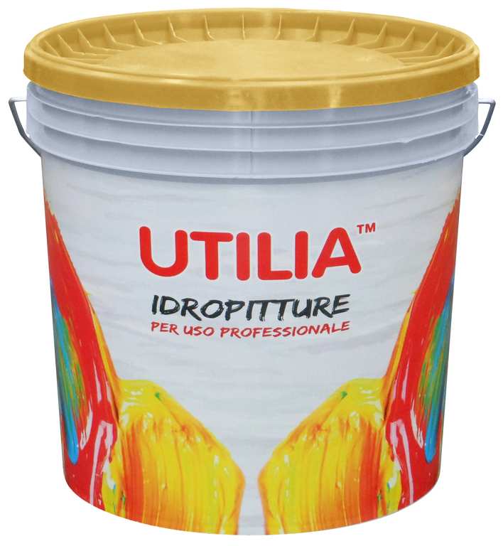 Utilia IDROPITTURA LAVABILE ANTIMUFFA col. Bianco lt.14 FV44845 Utilia