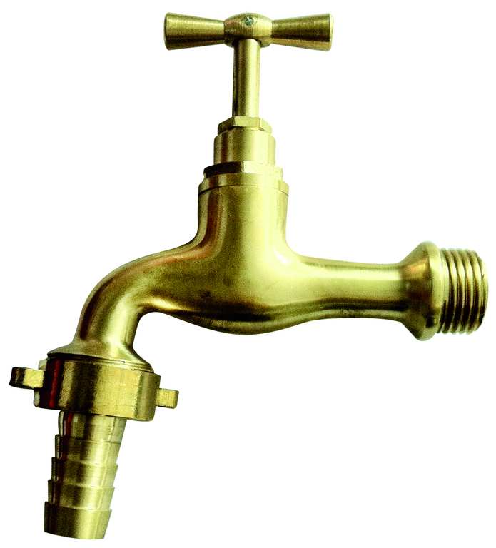 Utilia RUBINETTO PORTAGOMMA IN OTTONE LUCIDATO MIS. 3/4 FV48435 Utilia