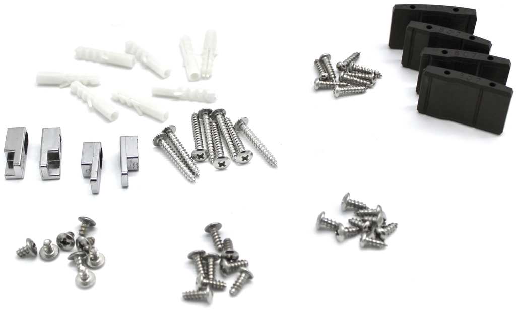 Utilia KIT DI ASSEMBLAGGIO PER BOX DOCCIA ANGOLARE FV49241 Utilia