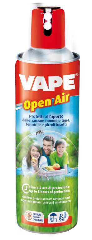Vape INSETTICIDA SPRAY OPEN AIR  ml. 500 FV41171 Vape