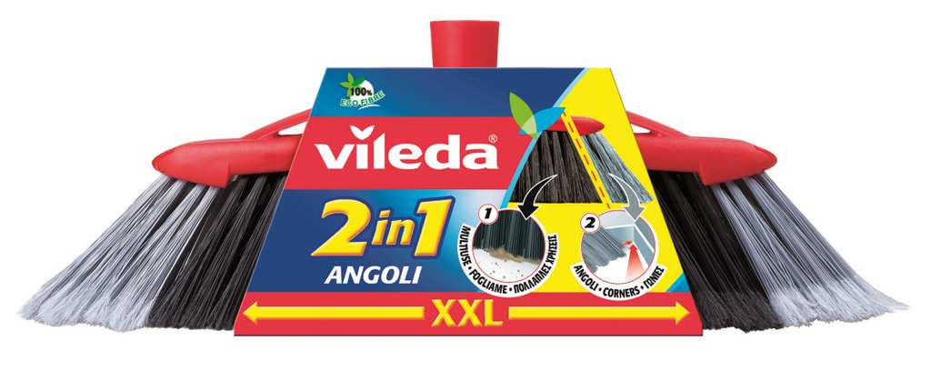 Vileda SCOPA 2IN1 ANGOLI cm. 36 FV43195 Vileda
